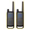 Motorola Solutions Extreme Two-Way Radio Black W/Yellow Rechargeable Two Pack T475 - alternate 1